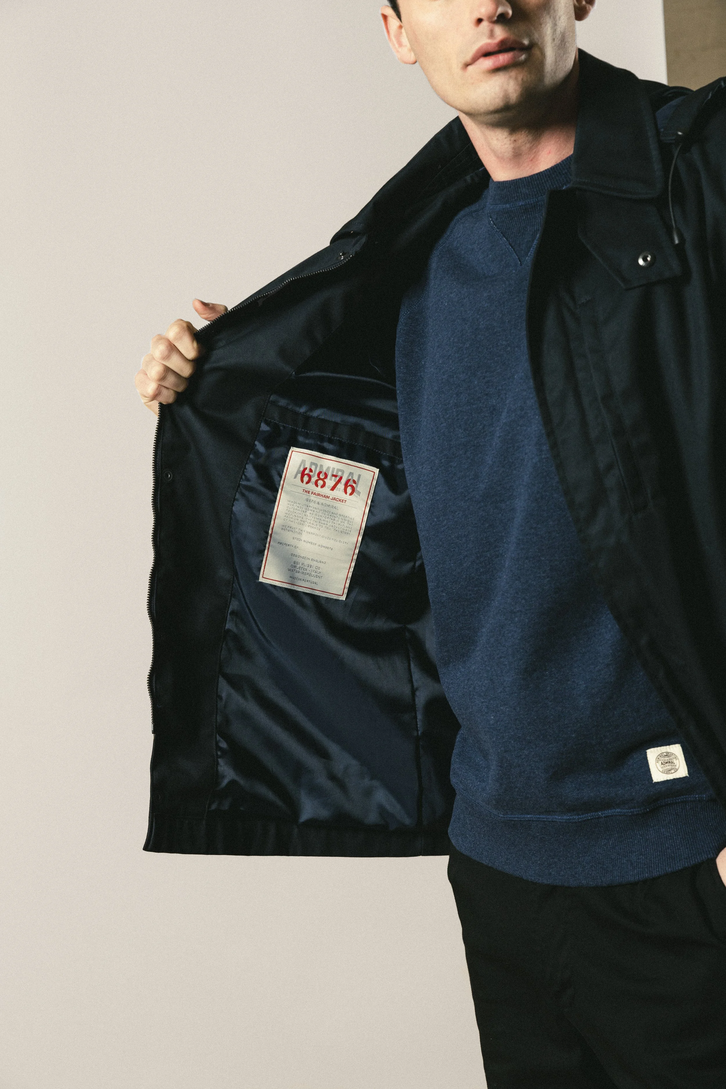 ON ブラック ウェザージャケット【新品】 Admiral Sporting Goods Co. X 6876 — THE NEW ORDER /